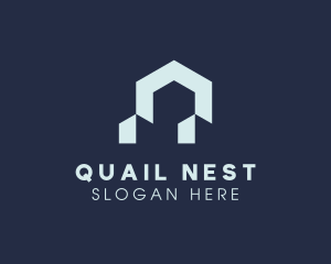 Modern Home Real Estate logo design