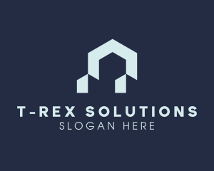 Modern Home Real Estate logo design