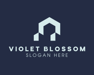 Modern Home Real Estate logo design