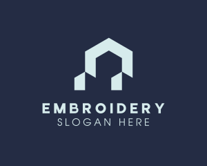 Modern Home Real Estate logo design