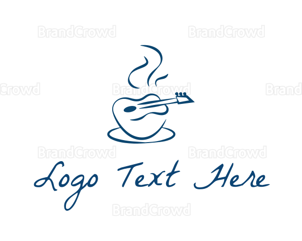 Hot Guitar Teacup Logo