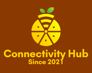 Wifi - Lemon Wifi Online logo design
