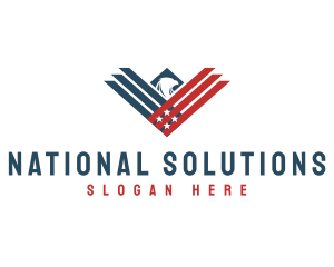 American National Veteran logo design