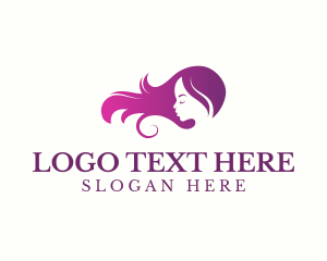 Pageant - Feminine Hair Salon logo design