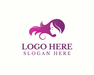Pageant - Feminine Hair Salon logo design