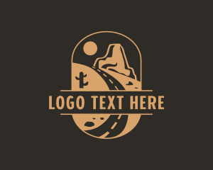 Road Trip - Desert Adventure Trip logo design