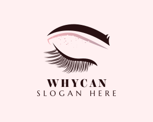 Beauty Blogger - Makeup Eyebrow Eyelash Salon logo design