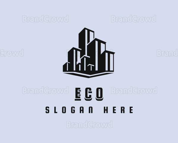 Real Estate Building Property Logo