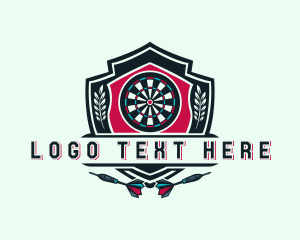 Bullseye - Target Shield Darts logo design