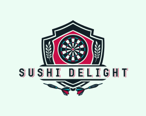 Target Shield Darts logo design