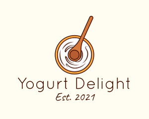 Yogurt - Homemade Yogurt Bowl logo design