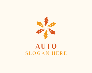 Autumn Leaf Season  Logo