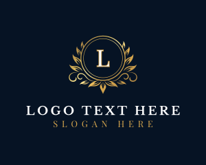 Luxury Wreath Event logo design