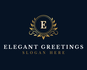 Luxury Wreath Event logo design