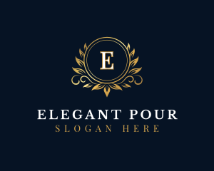 Luxury Wreath Event logo design