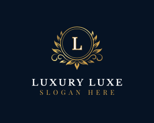 Luxury Wreath Event logo design