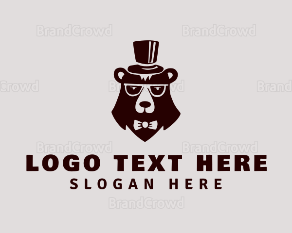 Top Hat Bear Fashion Logo