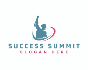 Humanitarian Success Union Man logo design