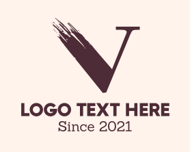 Advisory - Letter V Advisory logo design