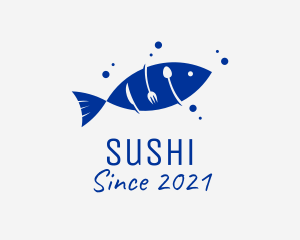 Fish Buffet Restaurant  logo design