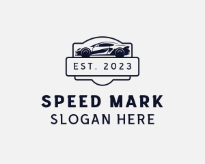 Sports Car Racing logo design