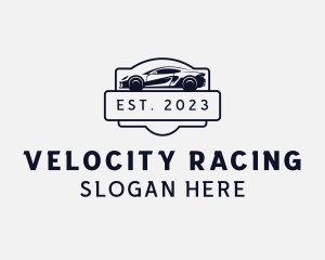 Sports Car Racing logo design