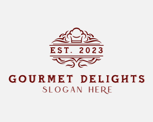 Gourmet Chef Restaurant logo design