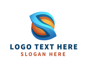 Brand - 3D Creative Letter S logo design