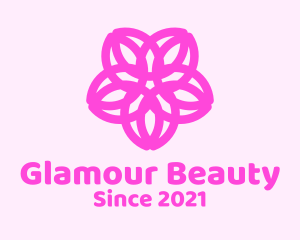 Cosmetic - Beauty Cosmetic Flower logo design