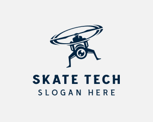 Drone Camera Tech logo design