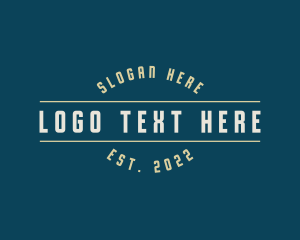 Firm - Modern Professional Apparel logo design