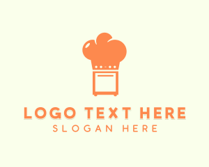 Food Stall - Oven Bake Food logo design