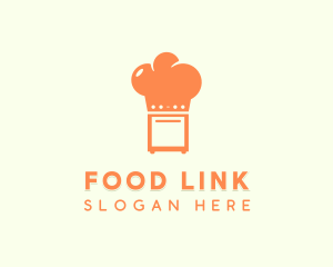 Oven Bake Food logo design