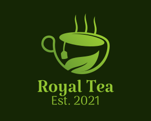 Natural Herbal Tea logo design