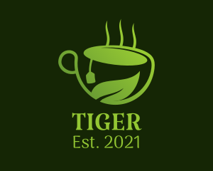 Gourmet Tea - Natural Herbal Tea logo design