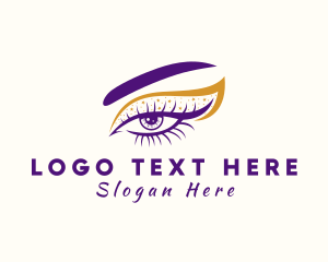 Eyebrow - Sparkling Beauty Eyelash logo design