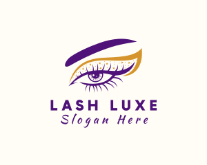 Sparkling Beauty Eyelash logo design