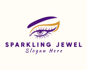 Sparkling Beauty Eyelash logo design