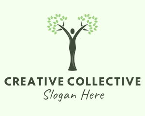 Vegan Wellness Advocate logo design