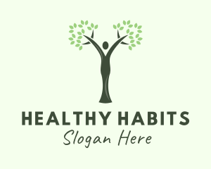 Vegan Wellness Advocate logo design