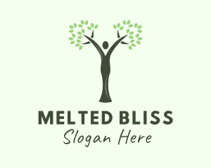 Vegan Wellness Advocate logo design