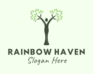 Vegan Wellness Advocate logo design