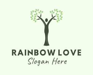 Vegan Wellness Advocate logo design