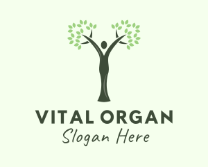 Vegan Wellness Advocate logo design