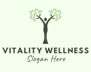 Vegan Wellness Advocate logo design