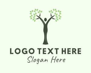 Health Center - Vegan Wellness Advocate logo design