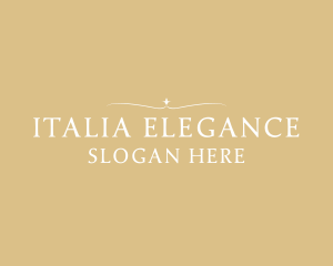 Elegant Luxury Brand logo design