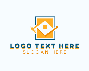 House Contractor Maintenance logo design