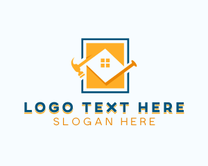 Remodeling - House Contractor Maintenance logo design