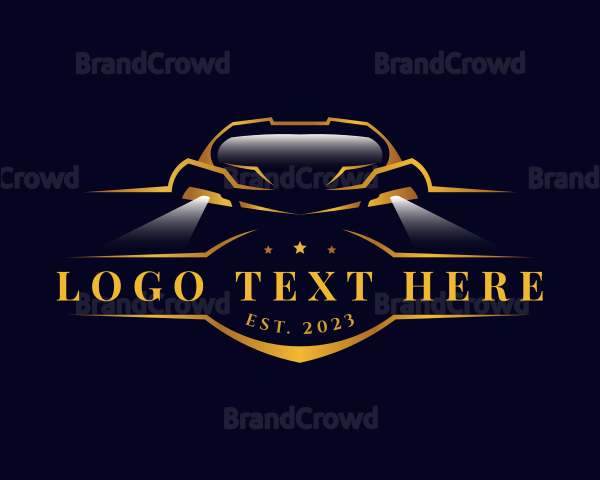 Luxury Sports Car Logo